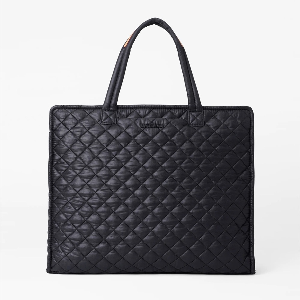 MZ Wallace Large Box Tote Black NWT